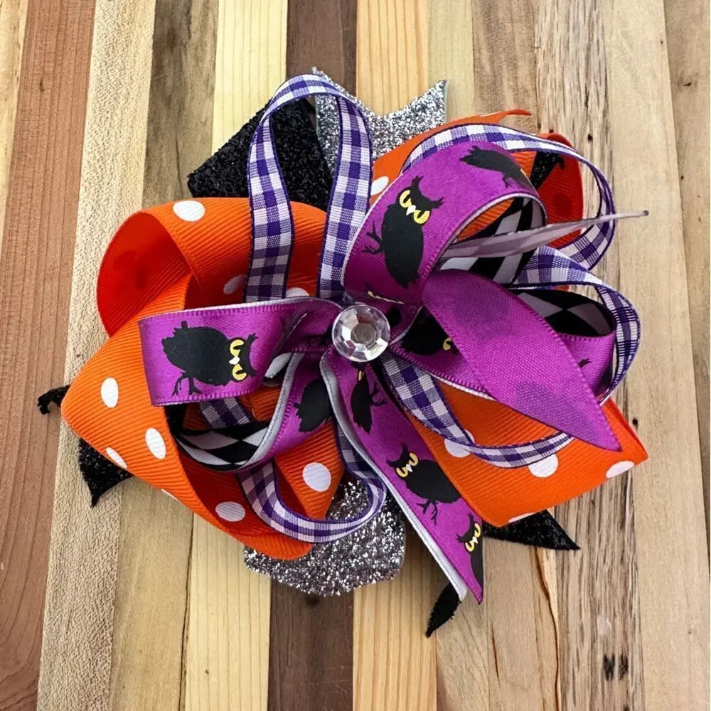 Halloween Hair bow